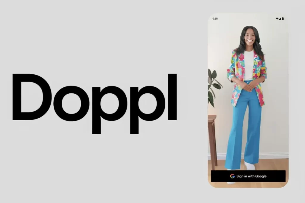 Try on clothes virtually with Doppl, Google’s AI-powered app. Preview outfits on your body using a single full-body photo!